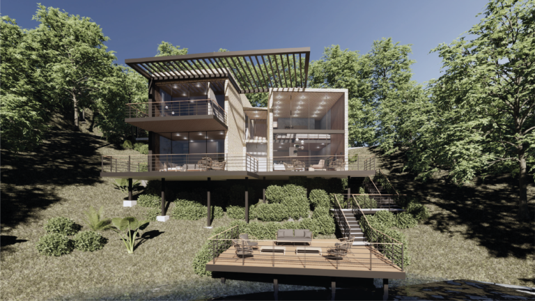 Fachada Frontal, Tierra Prometida, Casa 60,